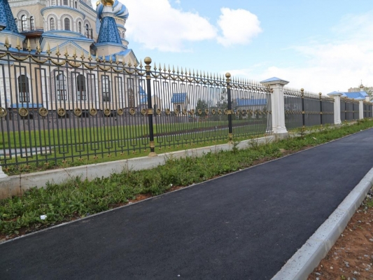 В Ижевске завершили ремонт двух тротуаров