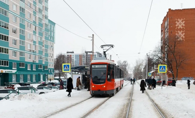 Новые трамваи «Львенок» впервые выйдут на маршрут в Ижевске 21 декабря