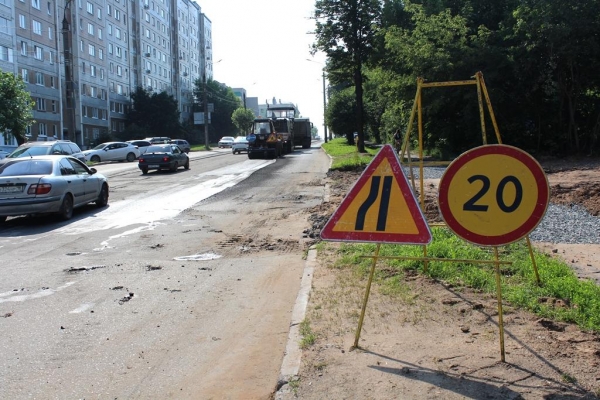 Улицу Советскую в Ижевске отремонтируют без перекрытия движения  