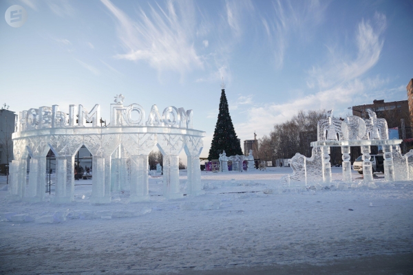 В Ижевске фигуры ледового городка будут посвящены мотивам сказки «12 месяцев»