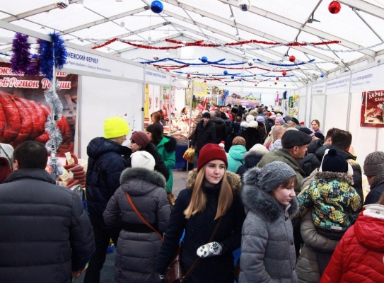Новогодняя ярмарка откроется на Центральной площади Ижевска 27 декабря