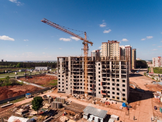Объемы строительства жилья в Удмуртии за январь 2021 года увеличились на 21%