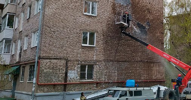 Граффити с ветераном труда по улице Лихвинцева в Ижевске восстановят к Дню оружейника