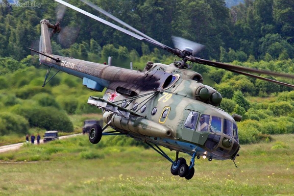 Вертолет Ми-8 упал в Мурманской области