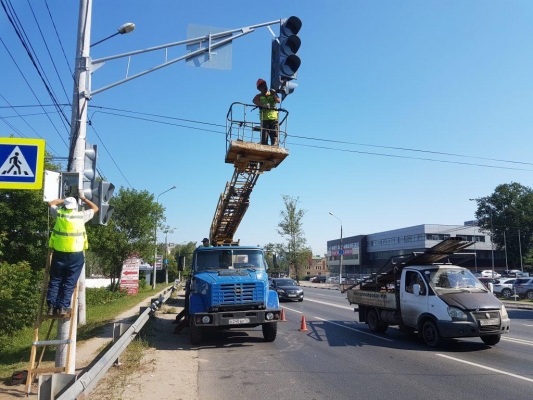 В Ижевске установят 4 новых светофора