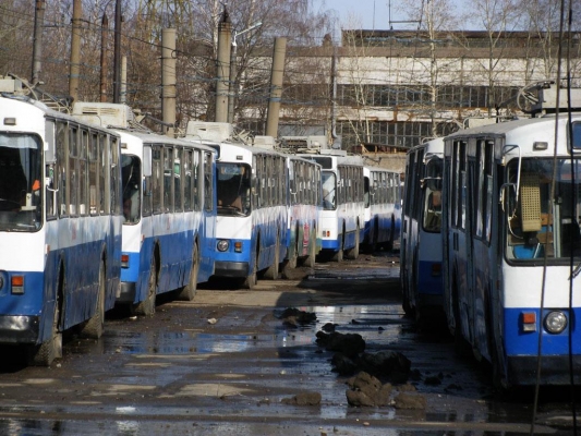 Электротранспорт в Ижевске обрабатывают каждые два часа из-за коронавируса
