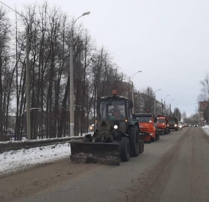 Глава Ижевска рассказал о ходе дорожных работ после сильного снегопада