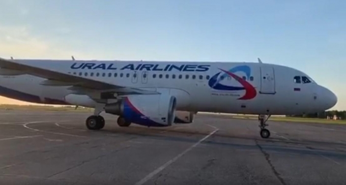 Ижевский аэропорт впервые обслужил самолет «Уральских авиалиний»
