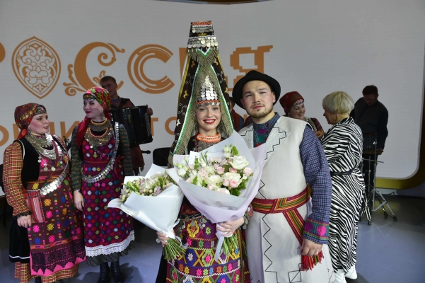 На выставке-форуме «Россия» удмуртские молодожены сыграли свадьбу 