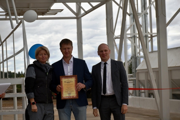 Современный зерносушильный комплекс ASM-AGRO-34 открыт в селе Нынек Можгинского района