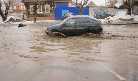 Жителей Ленинского района Ижевска предупредили о надвигающемся паводке