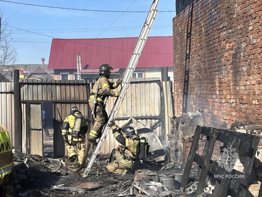 Появились подробности пожара в деревне Пирогово в Удмуртии