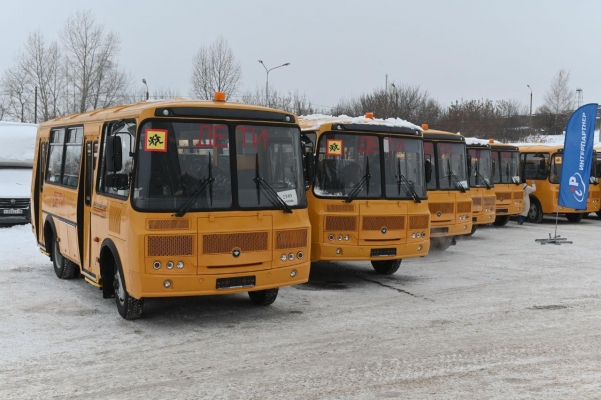 25 новых автобусов пополнили школьные автопарки в Удмуртии