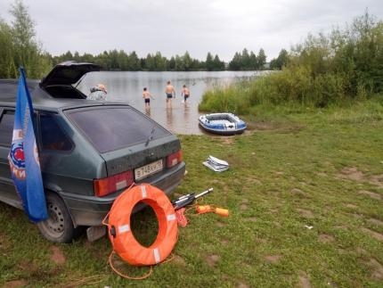 Спасатели-общественники взяли под контроль один из водоемов в Завьяловском районе Удмуртии 