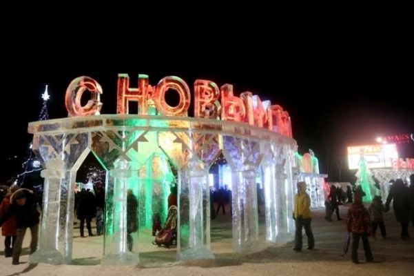 Ледовый городок на Центральной площади Ижевска установят к 31 декабря