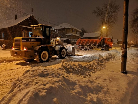 Рекордное количество снега выпало в Ижевске за минувшие сутки