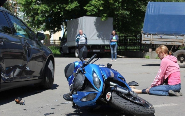 В Ижевске произошло 34 ДТП с участием мотоциклистов