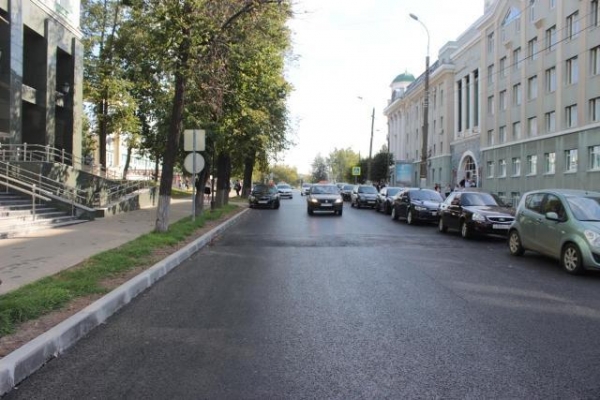 Ремонт улиц Красногеройская и Степная завершили в Ижевске