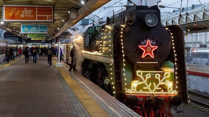 В Ижевск прибудет поезд Деда Мороза