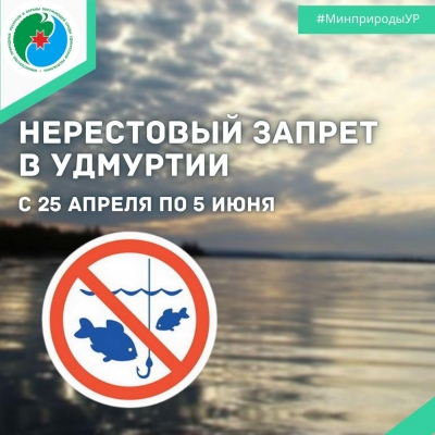 В Удмуртии введут запрет на ловлю рыбы в конце апреля