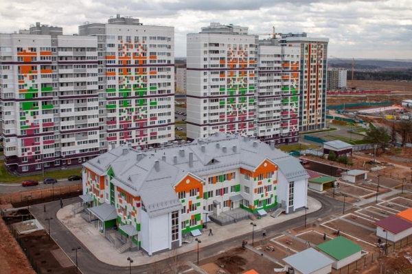 Строительство детского сада на улице Берша завершили в Ижевске