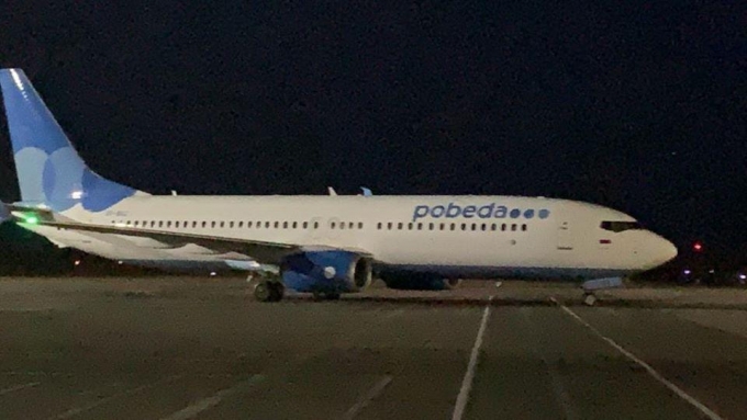 Первый самолет авиакомпании «Победа» приземлился в аэропорту Ижевска