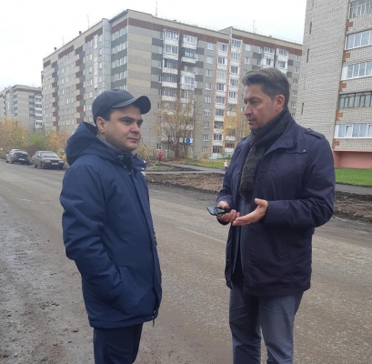 Глава Ижевска поручил устранить недостатки на отремонтированных улицах в Ленинском районе