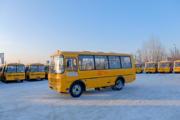 74 автобуса школьных автобуса приобрели в Удмуртии