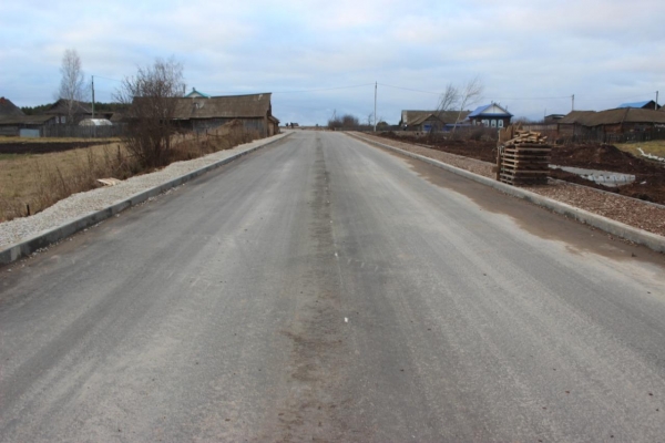 Реконструкция автодороги «Киясово – Лутоха» завершается в Удмуртии