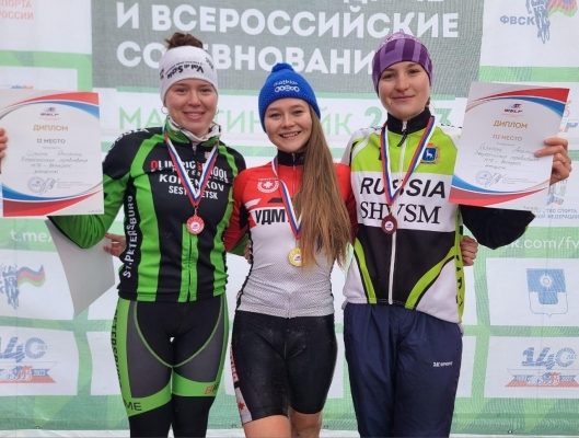 Спортсменка из Удмуртии —победительница Всероссийских соревнований по велоcипедному спорту