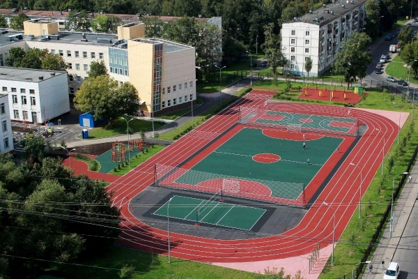 Спортивную площадку открыли в школе № 85 Ижевска