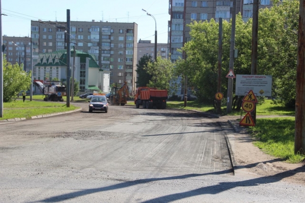 Ремонт дороги по улице Кузебая Герда начался в Ижевске с опережением графика