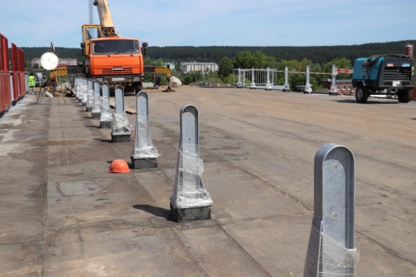 Открытие отремонтированного моста по улице Гончарова в Сарапуле отложили на неделю