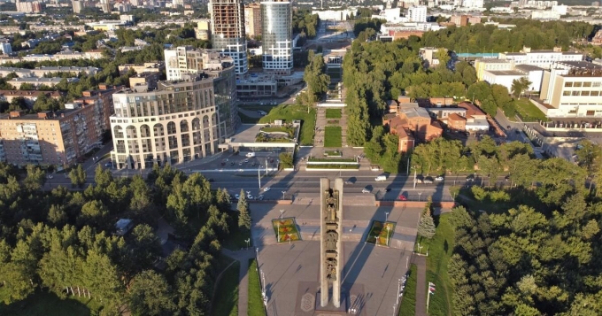 В Ижевске началась подготовка к реконструкции эспланады Центральной площади
