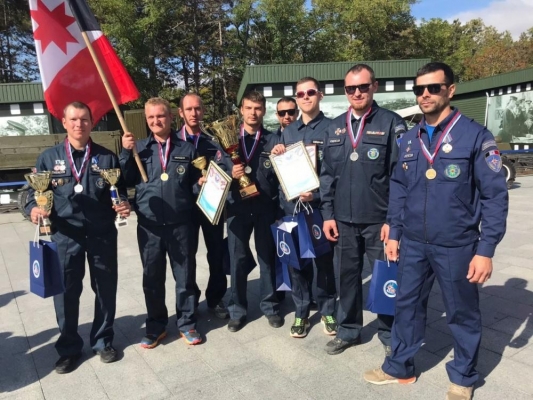 Специалисты Поисково-спасательной службы Удмуртии завоевали серебро на Чемпионате в Крыму 