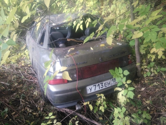 Два человека получили травмы по вине пьяного водителя в Удмуртии