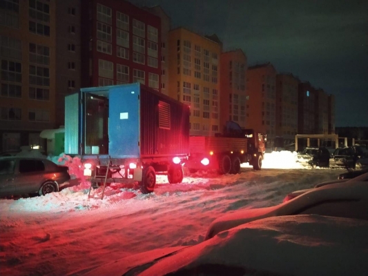 В мкр-не «Цветочный город» на СХВ в Ижевске продолжаются работы по восстановлению электроснабжения