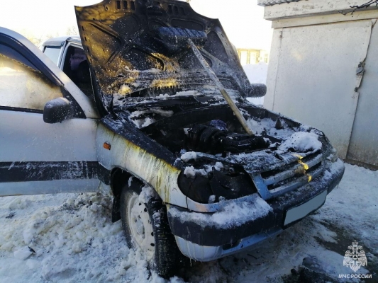В Удмуртии за один день горели несколько автомобилей