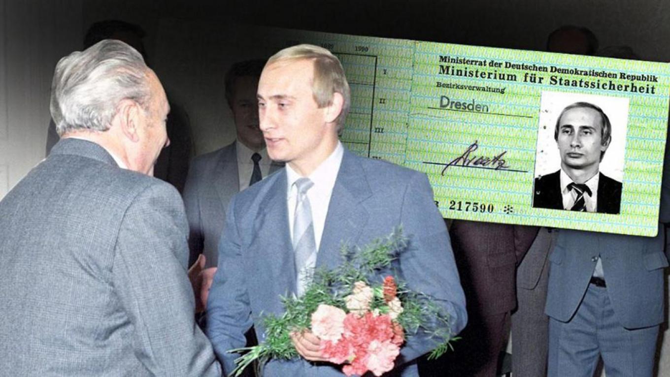 Путин в Дрездене 1985-1989