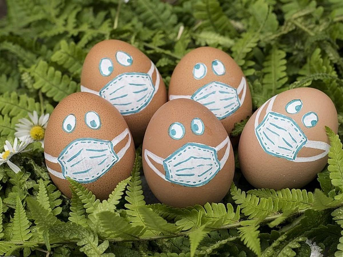Прикольные яйца на Пасху