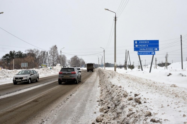 Реконструкция автодороги Ижевск-Сарапул начнется в апреле