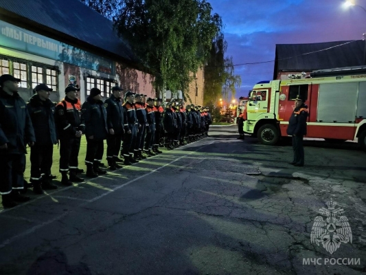 Пожарные-спасатели Удмуртии направлены в Курганскую область для помощи в борьбе с природными пожарами