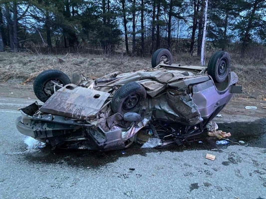 Пассажир легкового автомобиля погиб в ДТП на трассе в Удмуртии