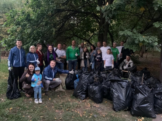 Очередная акция #ЧистыйДвор по уборке территории прошла в Ижевске