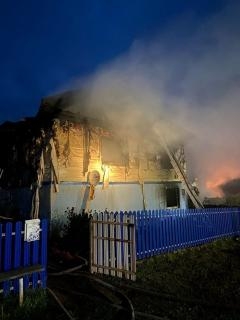 70-летний мужчина погиб при пожаре в Глазовском районе Удмуртии