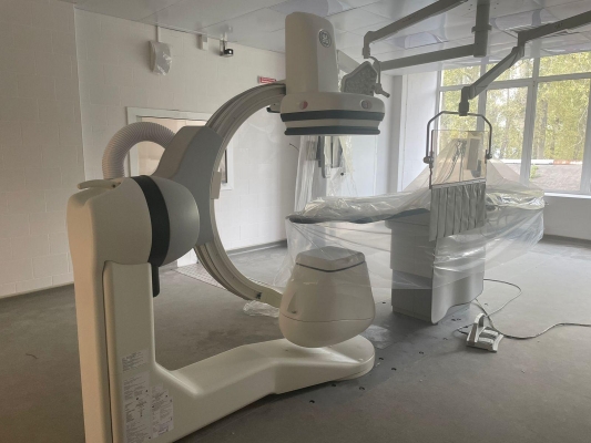 Современное оборудование для здоровья: Ангиографическая установка установлена в Глазовской больнице