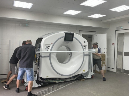 Стационар Республиканского онкодиспансера Удмуртии получил новейший компьютерный томограф