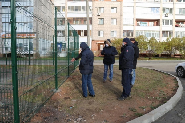 16 благоустроенных дворов в Ижевске прошли комиссионную приемку