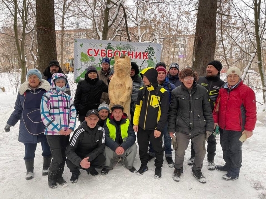 В Ижевске провели субботник по очистке Буммашевского леса 