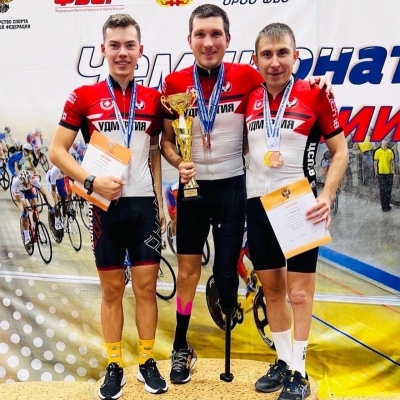 Команда Удмуртии завоевала бронзу на чемпионате России по паровелоспорту 